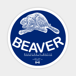 Beaver Vending Machines Magnet